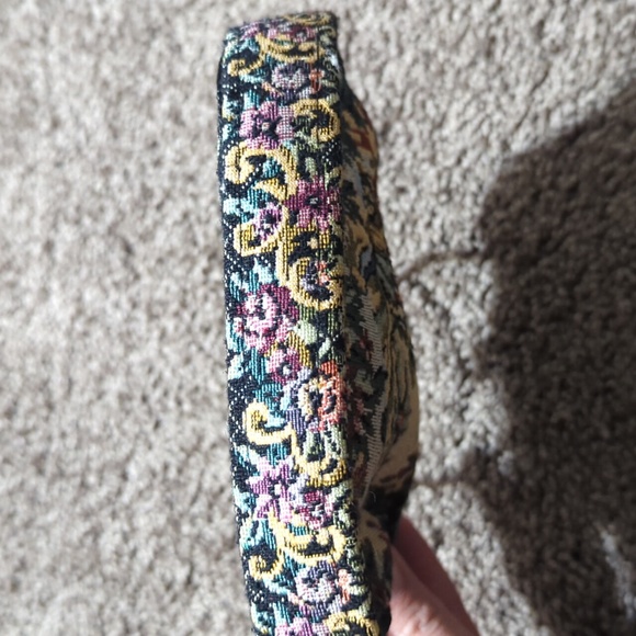 Vintage Evening Purse Embroidered - Picture 4 of 5